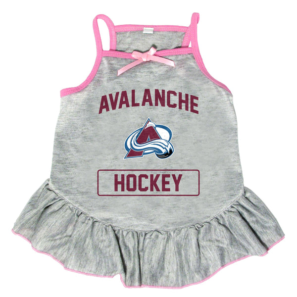 Wholesale Colorado Avalanche Pet Dress Grey Type - Assorted Sizes