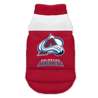 Wholesale Colorado Avalanche Pet Parka Puff Vest