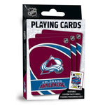 Wholesale Colorado Avalanche Playing Cards - 54 Card Deck