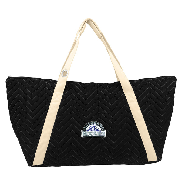 Wholesale Colorado Rockies Chev Stitch Weekender Black