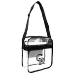 Wholesale Colorado Rockies Clear Carryall Crossbody