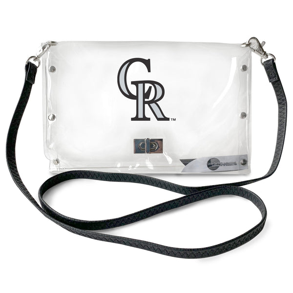 Wholesale Colorado Rockies Clear Envelope Purse