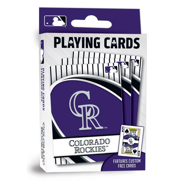 Wholesale Colorado Rockies Playing Cards - 54 Card Deck