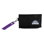 Wholesale Colorado Rockies Ribbon Organizer Wallet Purple