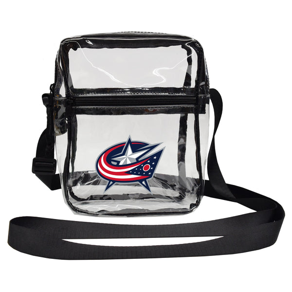 Wholesale Columbus Blue Jackets Clear Sideline Purse