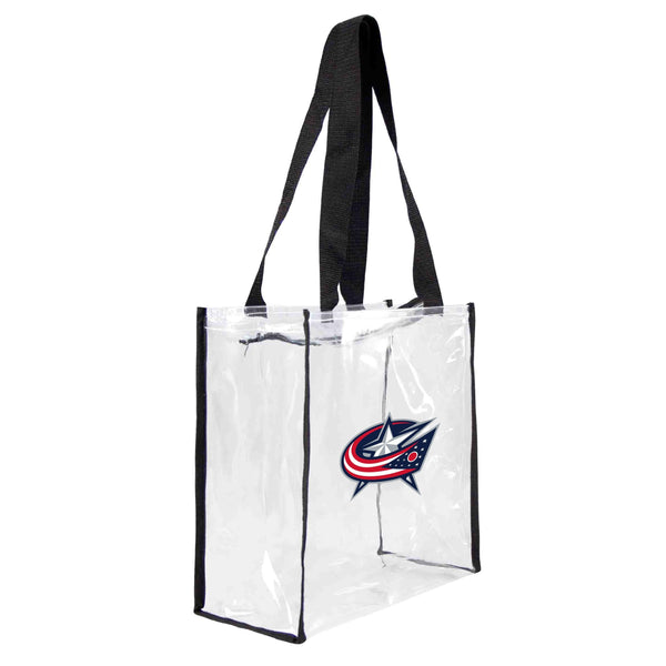 Wholesale Columbus Blue Jackets Clear Square Stadium Tote