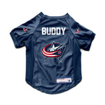 Wholesale Columbus Blue Jackets Custom Pet Stretch Jersey