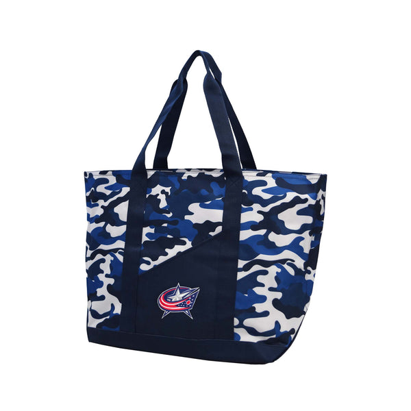 Wholesale Columbus Blue Jackets Super-Duty Camo Tote NAVY