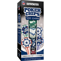 Wholesale Dallas Cowboys 100 Piece Poker Chips