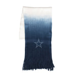 Wholesale Dallas Cowboys Dip Dye Scarf Navy