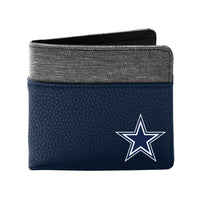 Wholesale Dallas Cowboys Pebble BiFold Wallet NAVY