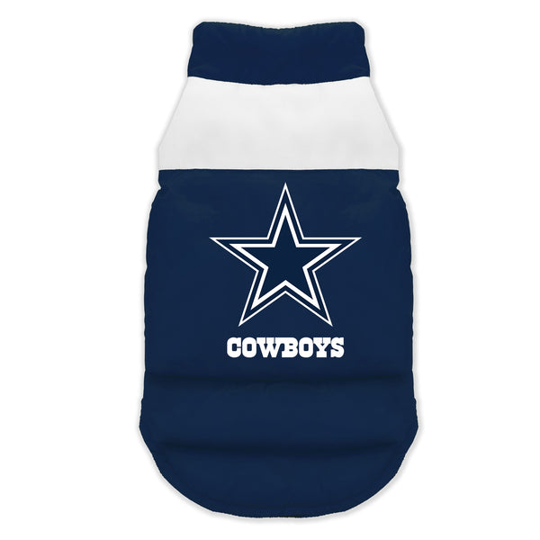 Wholesale Dallas Cowboys Pet Parka Puff Vest