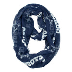 Wholesale Dallas Cowboys Sheer Infinity Scarf