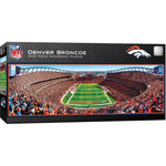 Wholesale Denver Broncos - 1000 Piece Panoramic Jigsaw Puzzle - End View