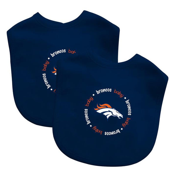 Wholesale Denver Broncos - Baby Bibs 2-Pack