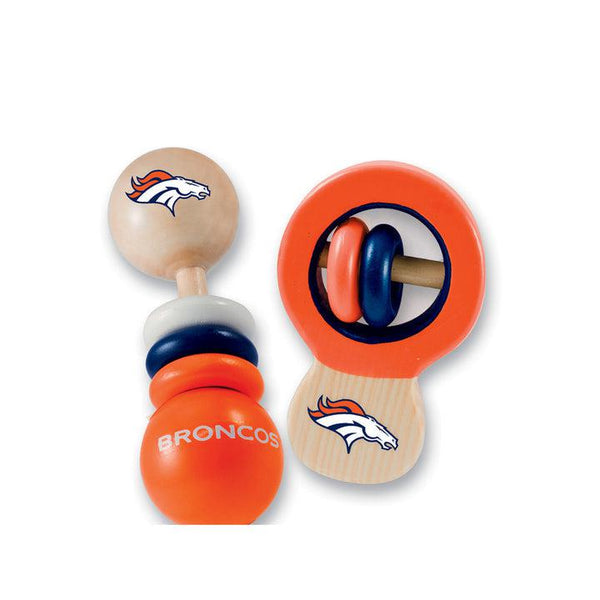 Wholesale Denver Broncos - Baby Rattles 2-Pack