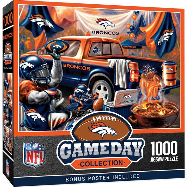 Wholesale Denver Broncos - Gameday 1000 Piece Jigsaw Puzzle