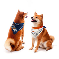 Wholesale Denver Broncos Home and Away Pet Bandana Set