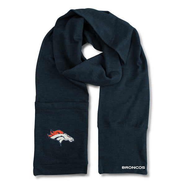 Wholesale Denver Broncos Jimmy Bean 4 in 1 Scarf NAVY