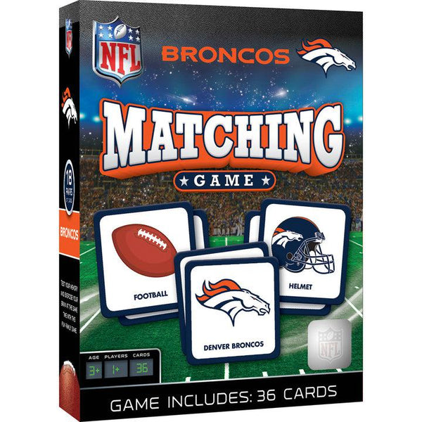 Wholesale Denver Broncos Matching Game