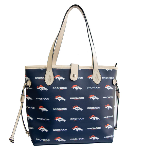 Wholesale Denver Broncos Patterned Tote Pattern