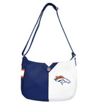 Wholesale Denver Broncos Pebble Split Hobo