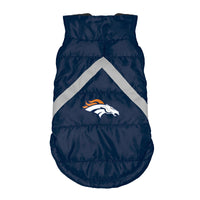 Wholesale Denver Broncos Pet Puffer Vest TC