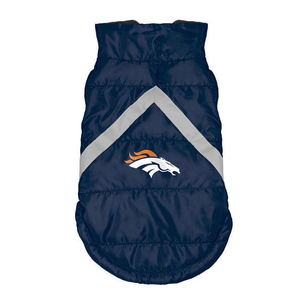 Wholesale Denver Broncos Pet Puffer Vest TC