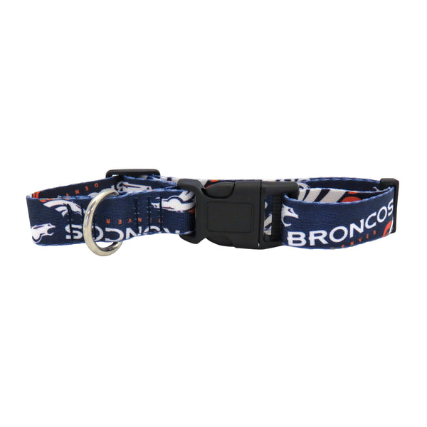 Wholesale Denver Broncos Pet Team Collar - Assorted Sizes