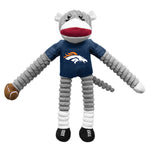 Wholesale Denver Broncos Team Sock Monkey Pet Toy