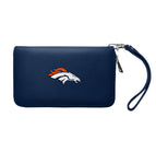 Wholesale Denver Broncos Zip Organizer Wallet Pebble Navy