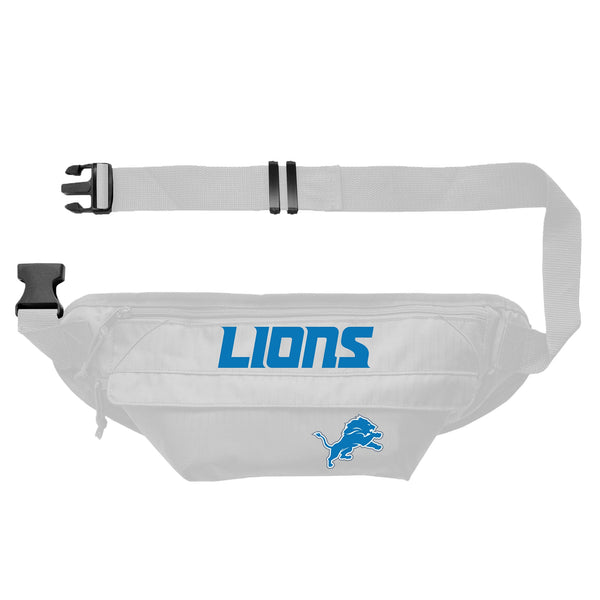 Wholesale Detroit Lions - Assorted Sizes Fanny Pack BLCK