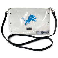 Wholesale Detroit Lions Clear Envelope Purse STRAP