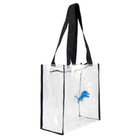 Wholesale Detroit Lions Clear Square Stadium Tote