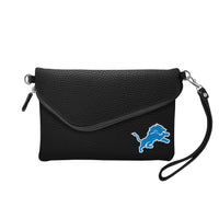 Wholesale Detroit Lions Fold Over Crossbody Pebble Black