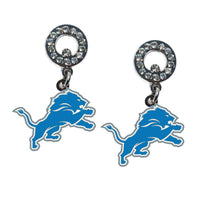 Wholesale Detroit Lions NFL / EAR006 - Rhinestone Earrings