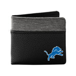 Wholesale Detroit Lions Pebble BiFold Wallet BLCK