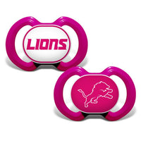 Wholesale Detroit Lions - Pink Pacifier 2-Pack