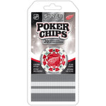 Wholesale Detroit Red Wings 20 Piece Poker Chips