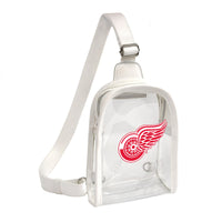 Wholesale Detroit Red Wings Clear Mini Sling