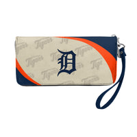 Wholesale Detroit Tigers Curve Zip Organizer Wallet