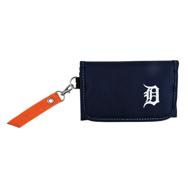 Wholesale Detroit Tigers Ribbon Organizer Wallet Orange