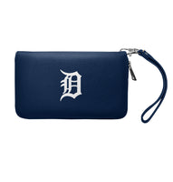 Wholesale Detroit Tigers Zip Organizer Wallet Pebble Navy