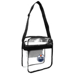 Wholesale Edmonton Oilers Clear Carryall Crossbody