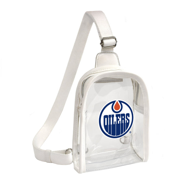 Wholesale Edmonton Oilers Clear Mini Sling