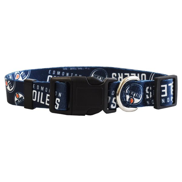 Wholesale Edmonton Oilers Pet Team Collar - Assorted Sizes