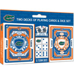 Wholesale Florida Gators - 2-Pack Playing Cards & Dice Set