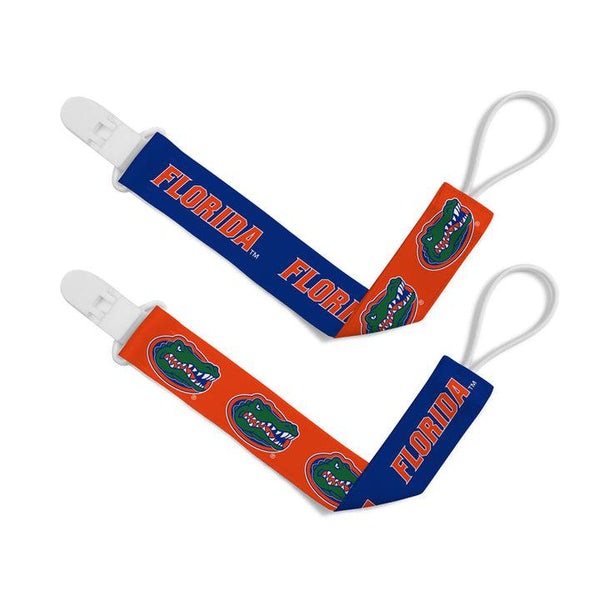 Wholesale Florida Gators - Pacifier Clip 2-Pack