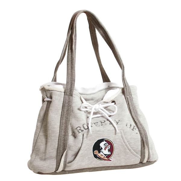 Wholesale Florida State Seminoles Hoodie Purse Grey