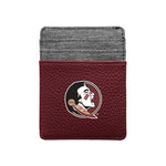 Wholesale Florida State Seminoles Pebble Front Pocket Wallet MARN